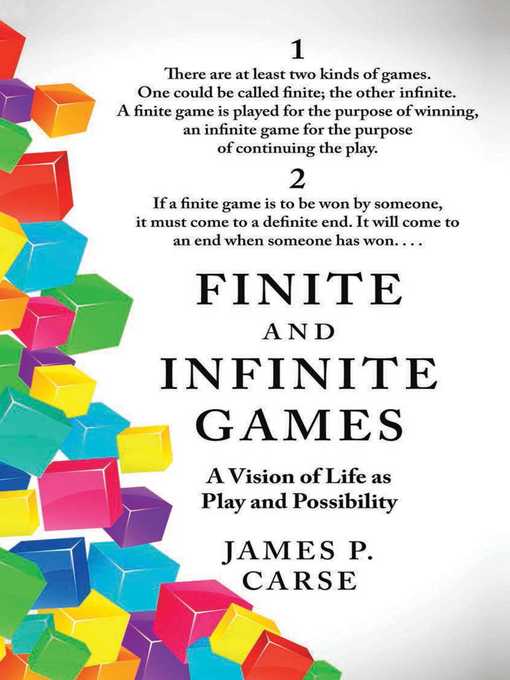 Title details for Finite and Infinite Games by James Carse - Wait list